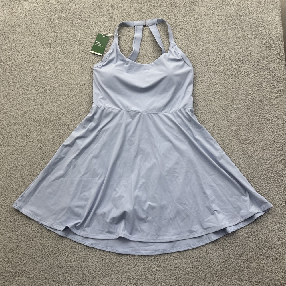 NWT Halara Barre Ballet Dress Blue Athletic Tennis Athleisure Women's 2X